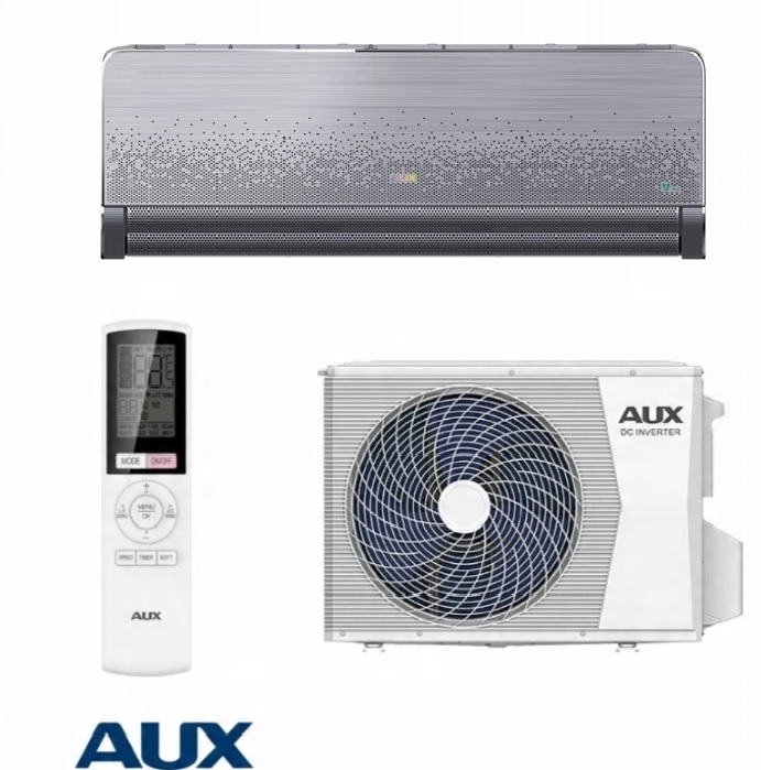 Klimatizácia AUX C PRO 3,5 kW bezprievanová Šedá farba