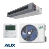 Kanálová klimatizácia AUX s ovládačom a vonkajšou jednotkou.